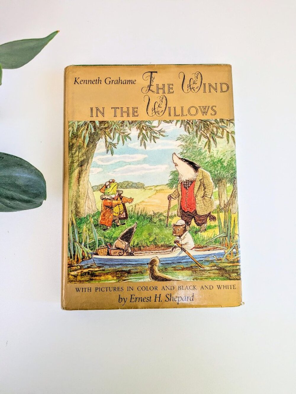 Vintage 1960s The Wind in the Willows Hardcover with Dust Jacket